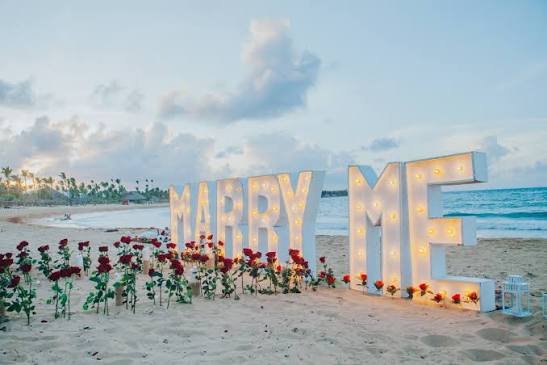 marriage proposal punta cana
